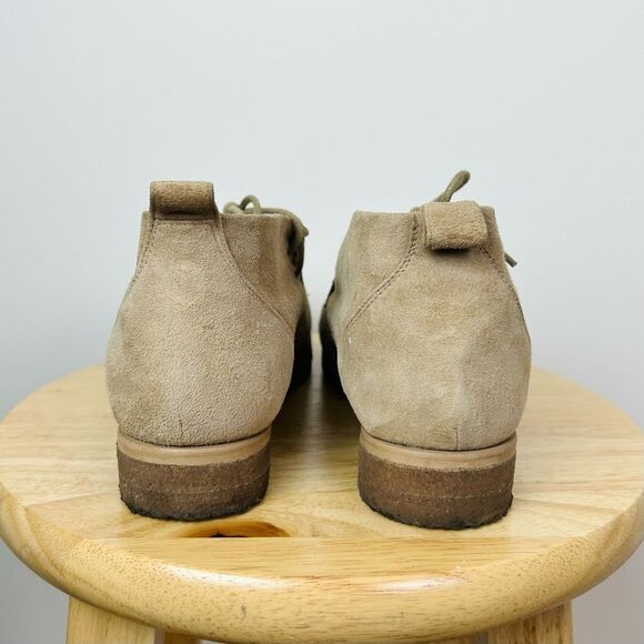 Mari Giudicelli Moccasin Suede Lace Up‎ Boot - Picture 7 of 11